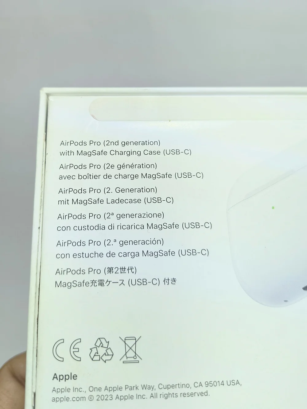 APPLE Airpods Pro 2nd Generation Ear Tips Buds Gel Replacement XS S L in Box